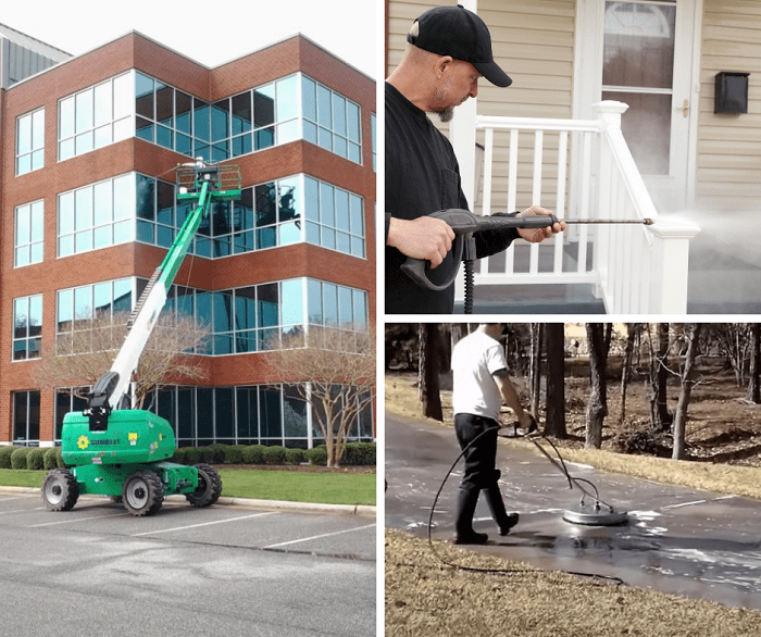 commercial power washing