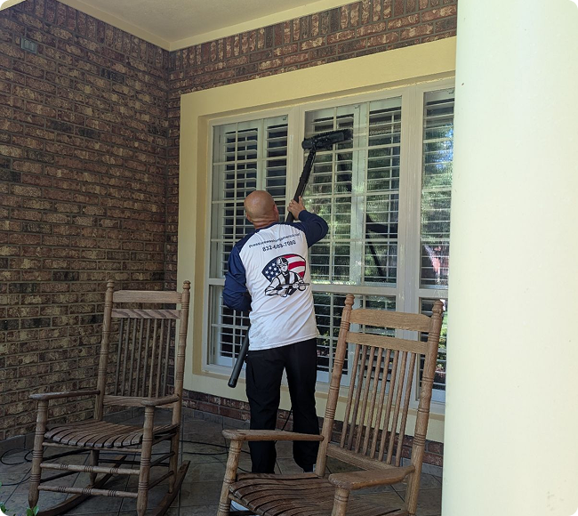 Windows Cleaning Done By Pressure Washing Atascocita TX​